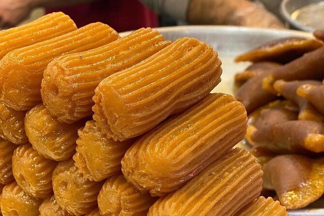 Food Tour in Mykonos - Famous Tastings - Kourabie almond cookies, baklava, and Greek coffee at the Old Port