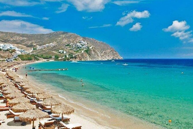 For Cruise Ships: Beach Escape and Free Time in Mykonos Town - Air-conditioned bus and a host who keeps you on track