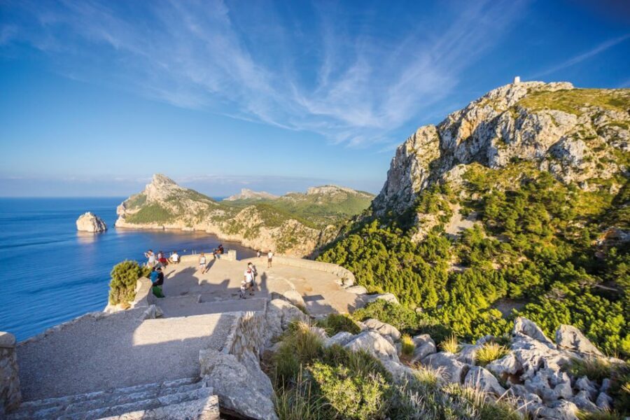 Formentor: Xperience Bus and Boat Tour from the North - Es Colomer Viewpoint: The Photo Stop That Sets the Mood