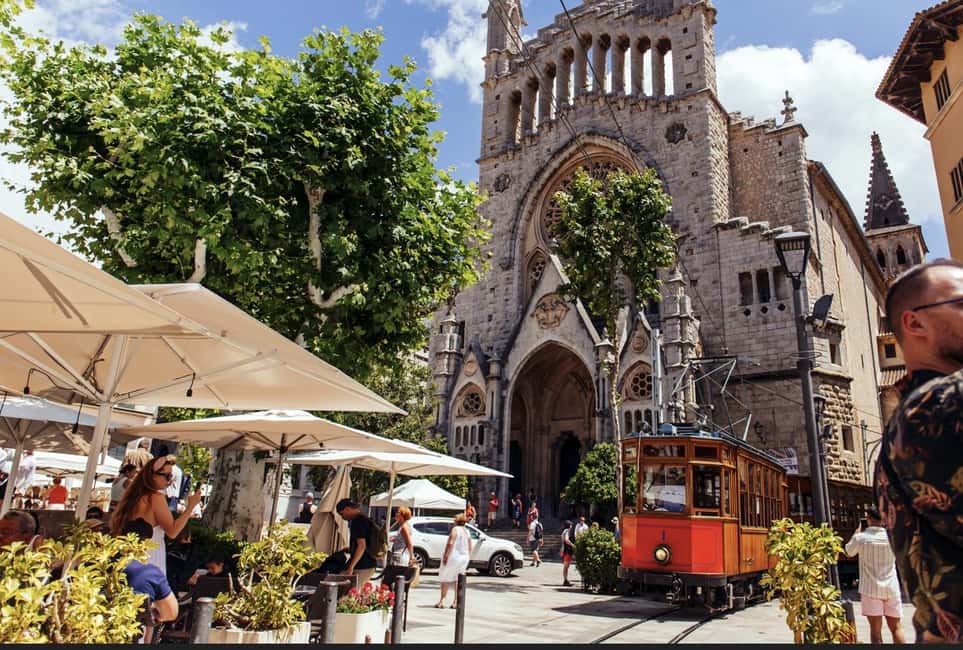 From Alcúdia: Soller Train and Tram Half Day Tour - From Alcúdia area to Palma Station: the ride sets the tone