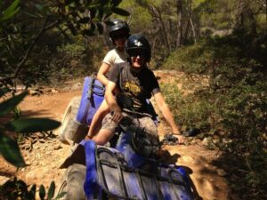 From Andratx: San Telmo Quad Bike Tour - Yamaha Grizzly 350 Power and the Trail Mix You’ll Feel