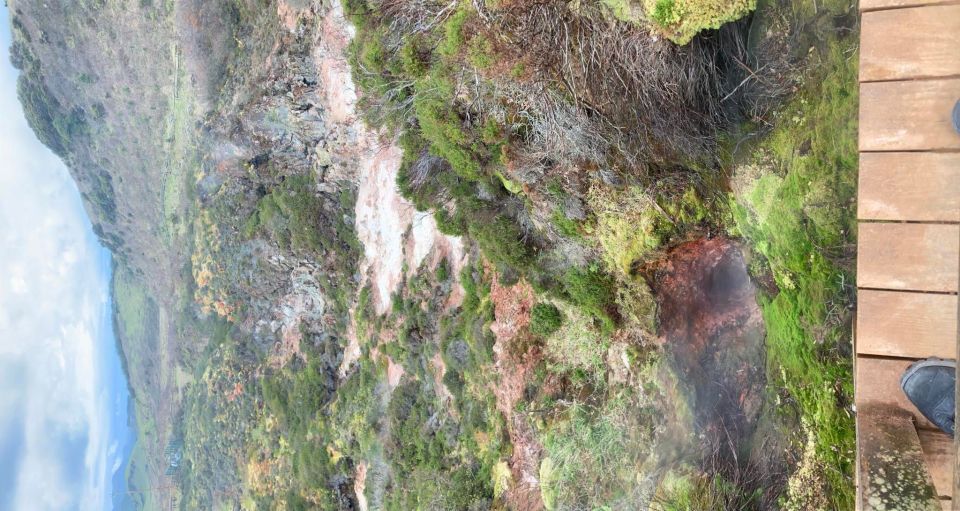From Angra: Terceira Island Half-Day Geotour (Shared Tour) - Stop 1: Entering Algar do Carvão’s inactive volcano (the stairs test)