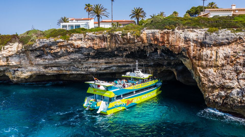 From Calas de Mallorca: Scenic Glass Bottom Boat Tour - Why a glass-bottom catamaran works on Mallorca’s east coast