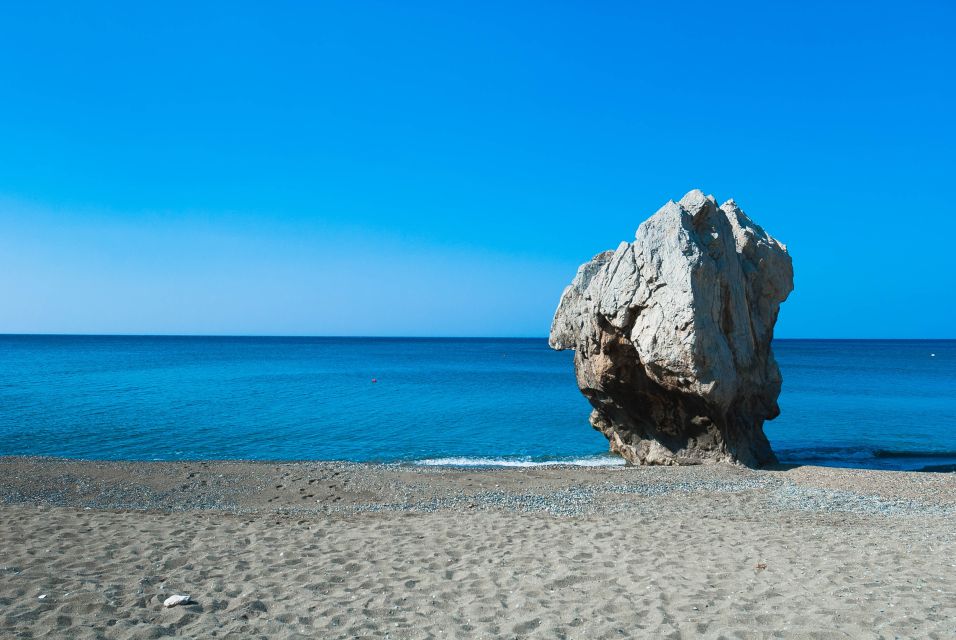 From Chania: Preveli Palm Beach Day Tour - The River Exit Pools: A Refreshing Swim in a Strange Little System
