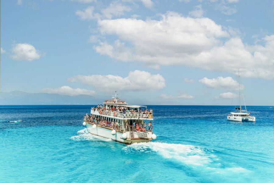 From Corfu Island: Antipaxos & Paxos Blue Caves Boat Cruise - Guide language and narration: how the story gets told