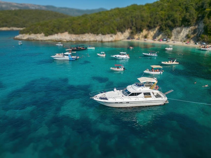 From Corfu: Luxury Yacht Cruise to Paxos and Antipaxos - Morning Cruise: From Lakka’s Coast to the Blue Caves