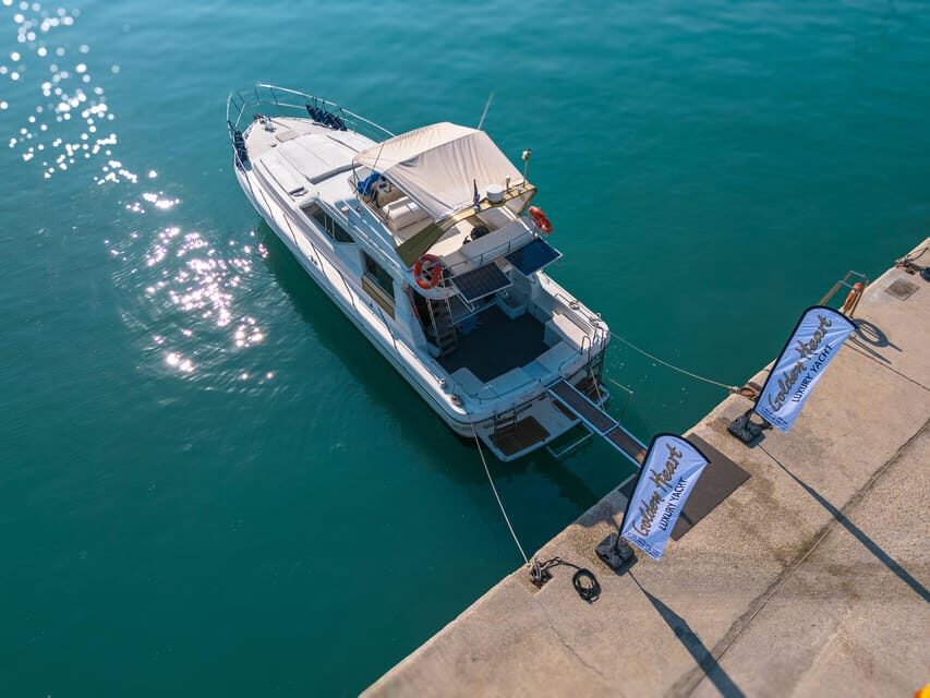 From Corfu: Luxury Yacht Cruise to Paxos and Antipaxos - Getting to Lefkimmi Port and Boarding Golden Heart