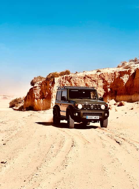 From Corralejo: Fuerteventura Self-Drive 4x4 Jeep Tour - From Corralejo or Caleta de Fuste: pickup that keeps the day easy