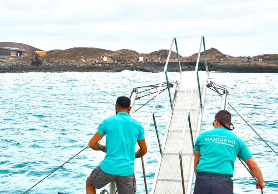 From Corralejo: Lobos Island Boat and Snorkel Activity - Entry to the island: handle it yourself or add it