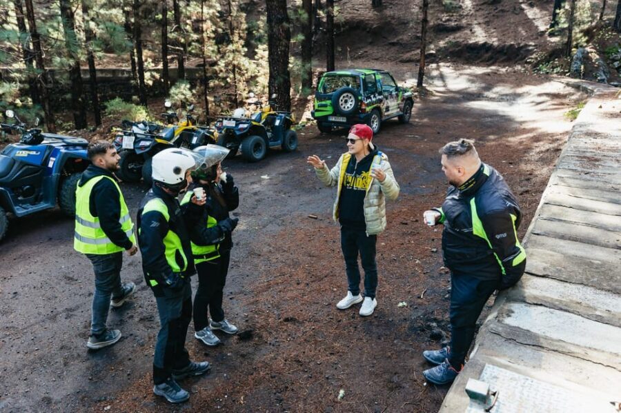 From Costa Adeje: Mount Teide Forest Off-Road Quad Bike Tour - Break Stops, Snacks, and That Small Comforts Factor