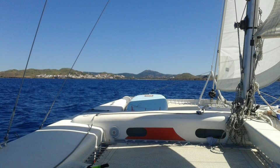 From Fornells: Half-Day Menorca Catamaran Trip w/ Snorkeling - Finding the meeting point in Fornells without stress