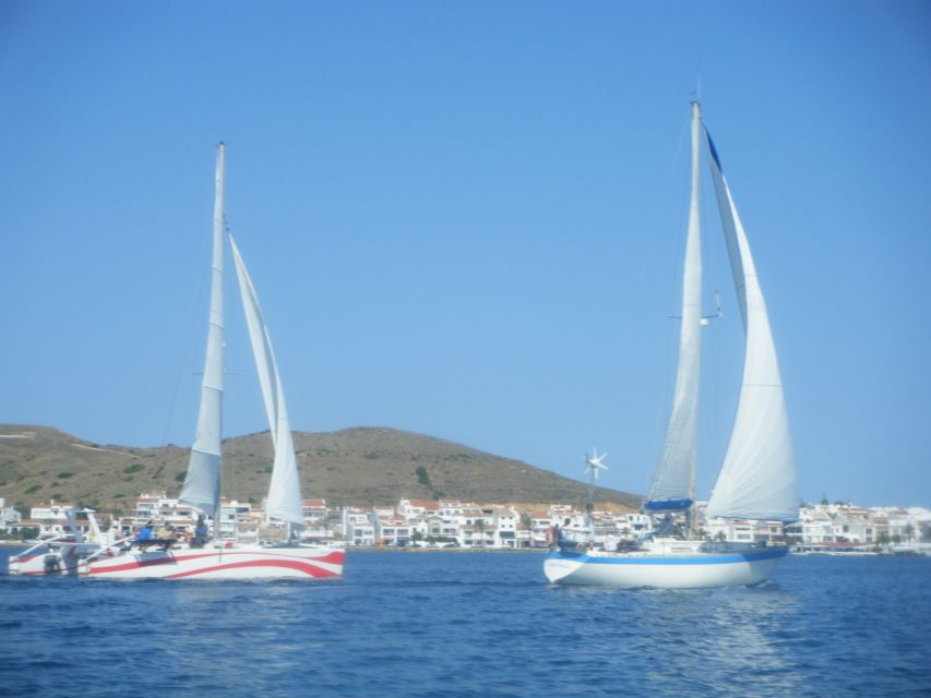 From Fornells: Half-Day Menorca Catamaran Trip w/ Snorkeling - Snorkeling in clear northern coves: what to expect