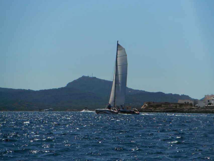 From Fornells: Half-Day Menorca Catamaran Trip w/ Snorkeling - How many beaches or coves you’ll actually get