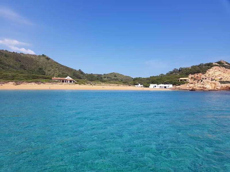From Fornells: North Coast Beaches Cruise with Swim Stops - What’s Included On Board: Snorkeling, Paddleboards, Floating Mattress, and a Slide