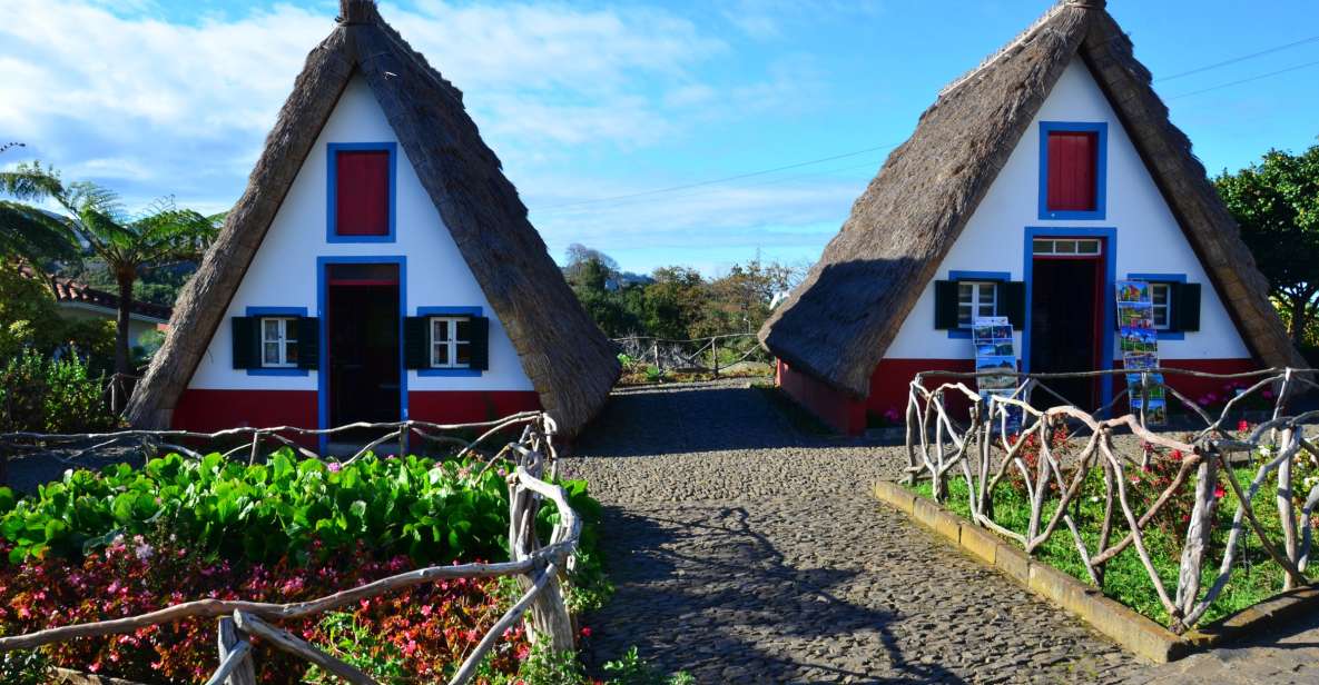 From Funchal: East Tour Madeira 4x4 Jipe Tour Santana Houses - Ribeiro Frio walk (45 minutes): the one stretch you’ll feel good about
