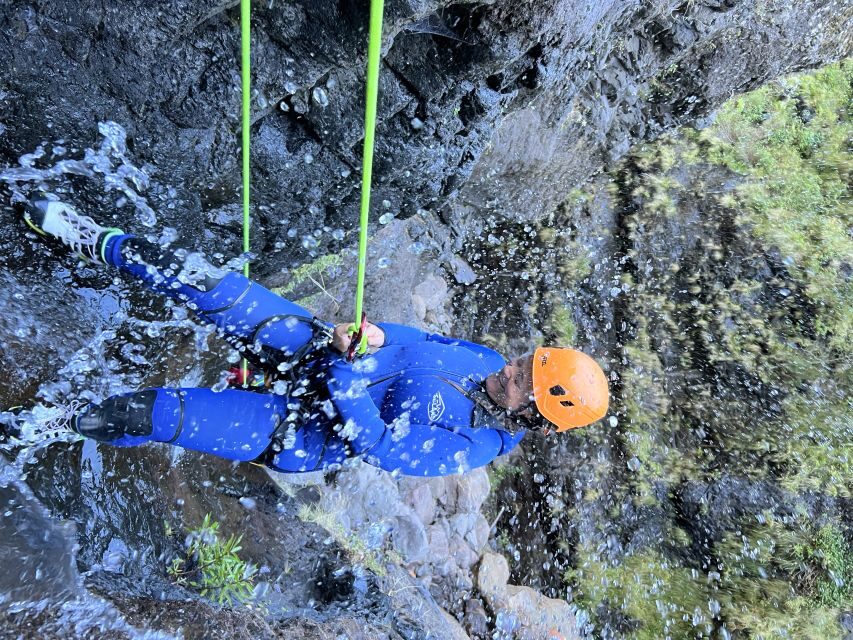 From Funchal: Intermediate Canyoning Adventure (Level 2) - Getting Back to Funchal: Drop-Off Timing Built Into the Loop