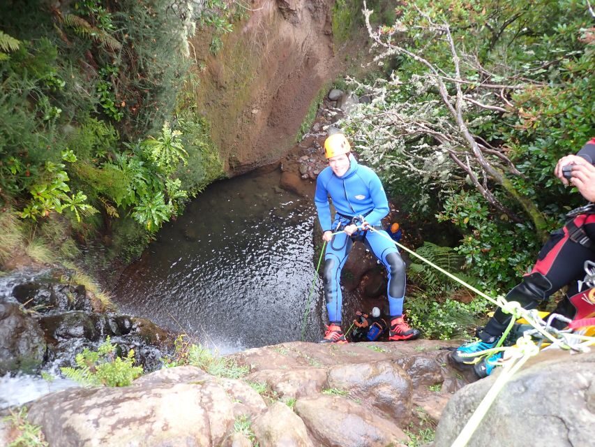 From Funchal: Madeira Island Canyoning for Beginners - Snacks, water, and staying comfortable mid-adventure
