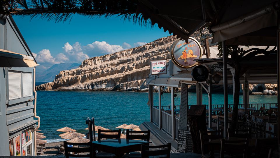 From Heraklion: Day Trip to Matala Hippie Beach and Caves - Guide and languages: what you can expect on the ground