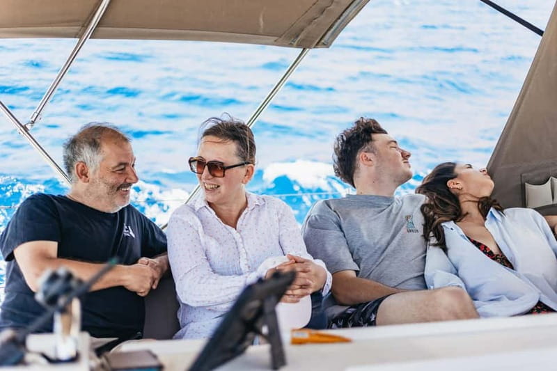 From Kissamos: Balos Gramvousa Sailing Cruise with Lunch - Onboard Lunch at Noon: real Cretan food, served while you sail