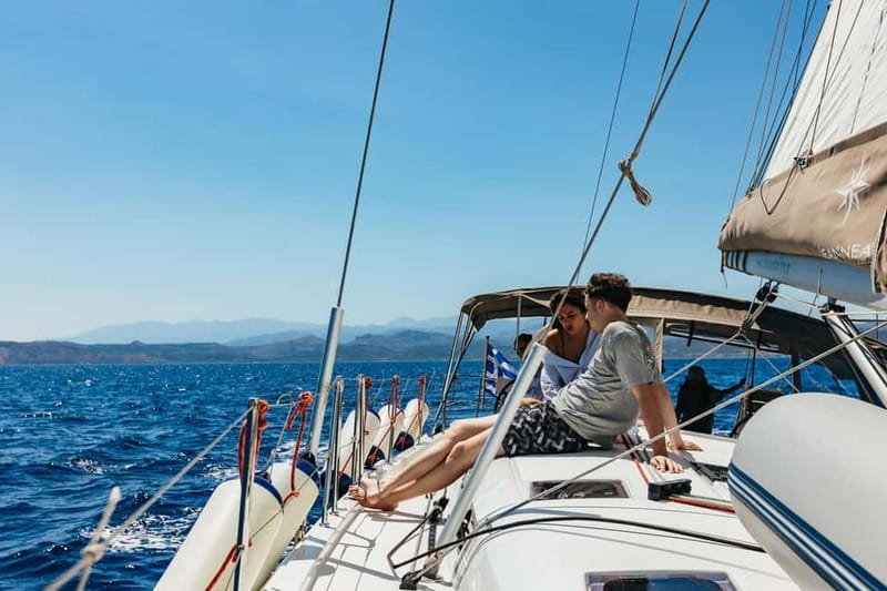 From Kissamos: Balos Gramvousa Sailing Cruise with Lunch - Balos Lagoon Beach Time: swim, snorkel, and pick your pace