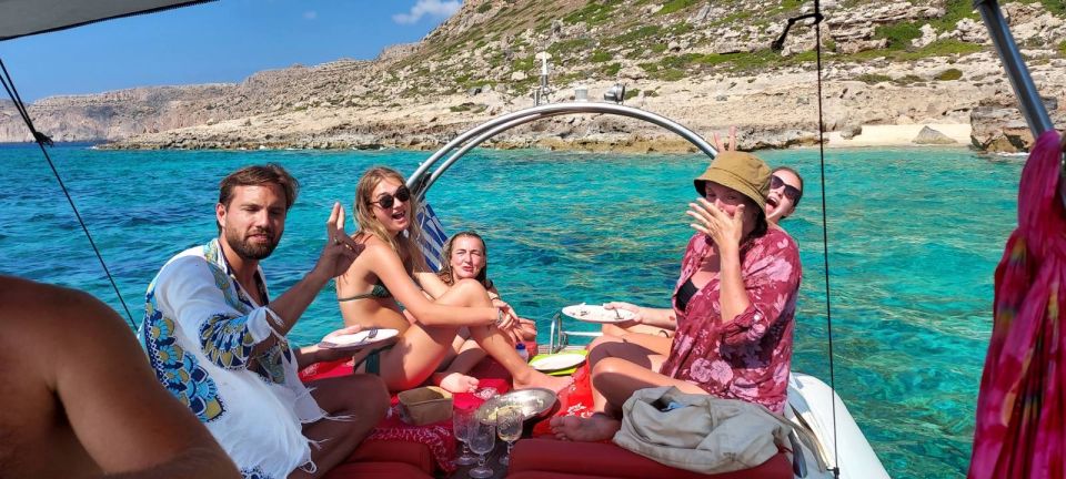 From Kissamos Port: Balos and Gramvousa Private RIB Cruise - What’s Included Onboard: Drinks, Snacks, and Optional Snorkel Gear