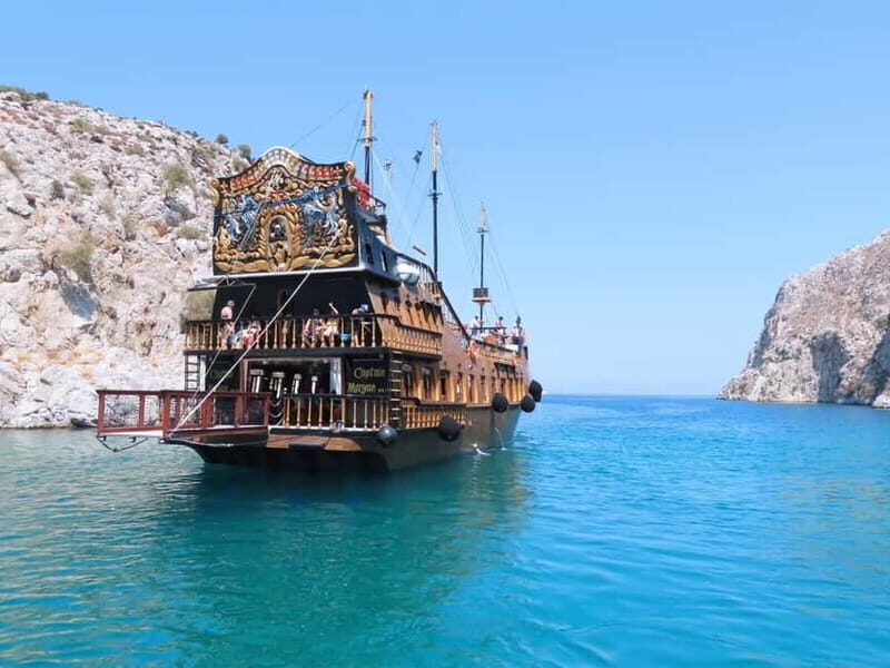 From Kos:A full day cruise in the newest luxury vessel! - Captain Morgan in 2024: the ship that changes the whole feel