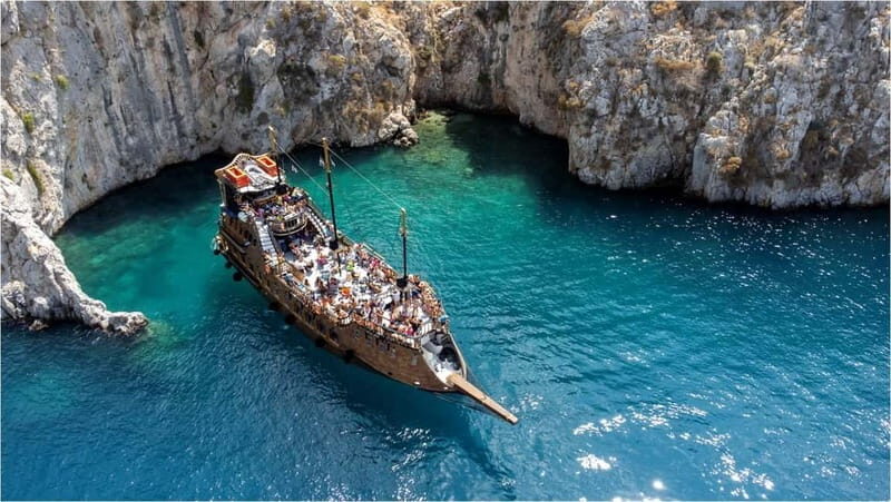 From Kos:A full day cruise in the newest luxury vessel! - 7 hours and four swimming breaks: how the pacing really works