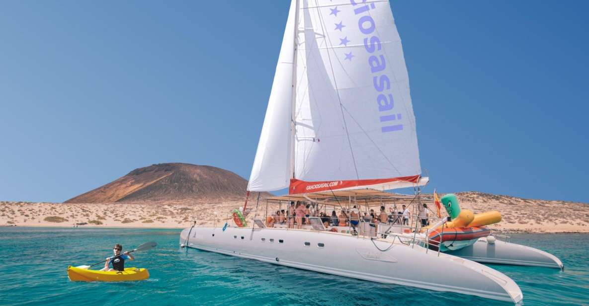 From Lanzarote: Sailing Day Trip Around La Graciosa - The flow: pickup, Órzola, ferry, then catamaran