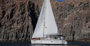 From Los Gigantes: Whale Watching Sailboat Cruise - Picarus Sailing Club and your boat, Aemon or Ayla