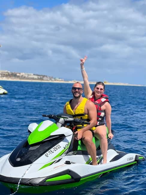 From Morro Jable: Jet Ski Adventure Tour (without license) - Jet Ski in Morro Jable without a license: the quick-thrill format
