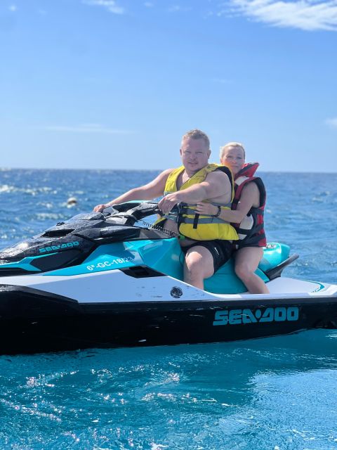 From Morro Jable: Jet Ski Adventure Tour (without license) - Pickup timing and drop-off points around Morro Jable and Jandía