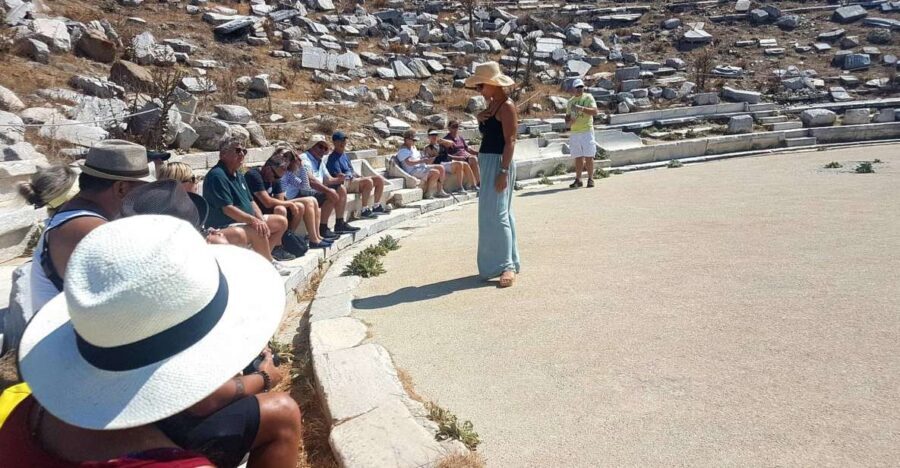 From Mykonos: Ancient Delos Tour - From Mykonos pickup to the old port: how the morning actually works