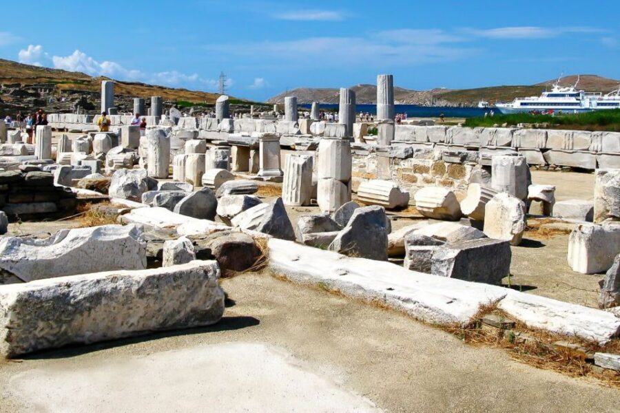 From Mykonos Cruise Port: Delos Guided Tour - Free Time on Delos: How to Use Your Hour Smartly