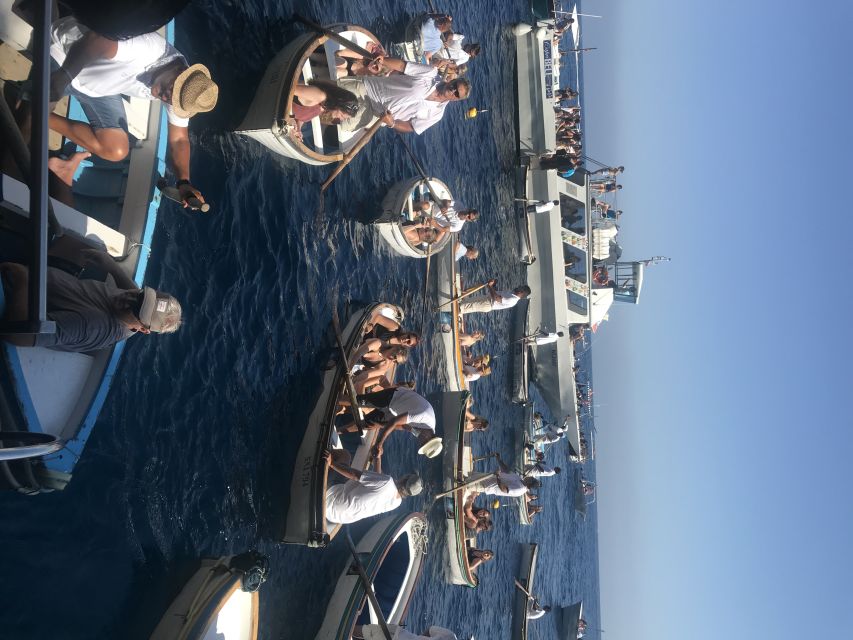 From Naples: Blue Grotto and Capri Trip - From Naples Harbor to Capri: The Fast Ferry Start