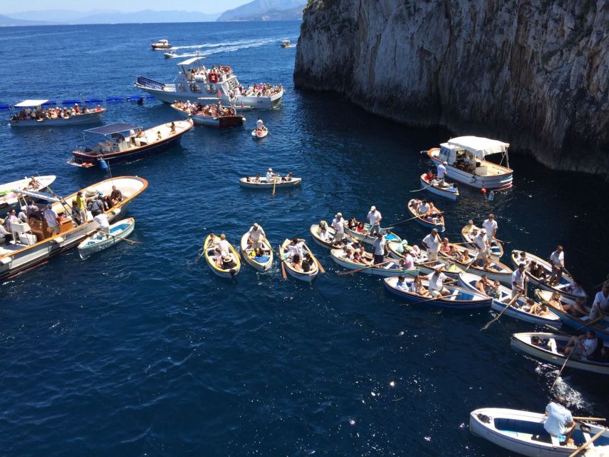 From Naples: Blue Grotto and Capri Trip - Capri Center and the Piazzetta: People Watching With Purpose