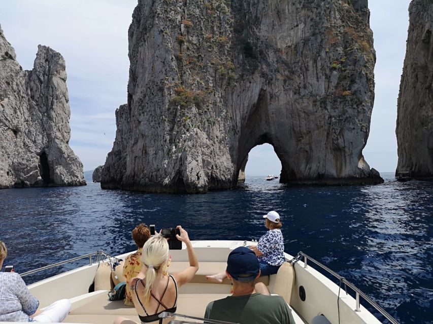 From Naples: Boat Tour to Capri Island with Aperitiv - Swim time in Capri’s water: relax, but don’t expect it to be identical for everyone