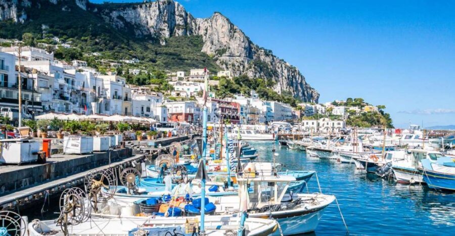 From Naples: Capri, Anacapri, and Blue Grotto Full-Day Trip - The fast ferry: views and the one thing to respect