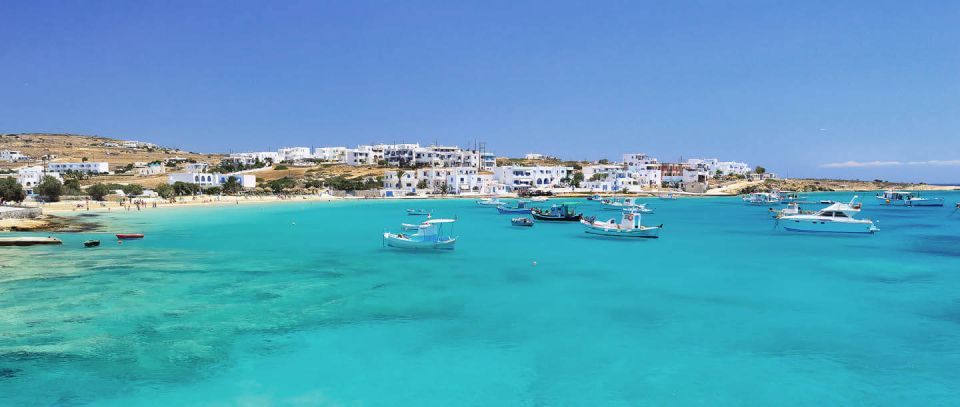 From Naxos: Cruise to Iraklia and Ano Koufonisi Island - Iraklia (Irakleia): 1.5 hours of beach time and the port of St. George