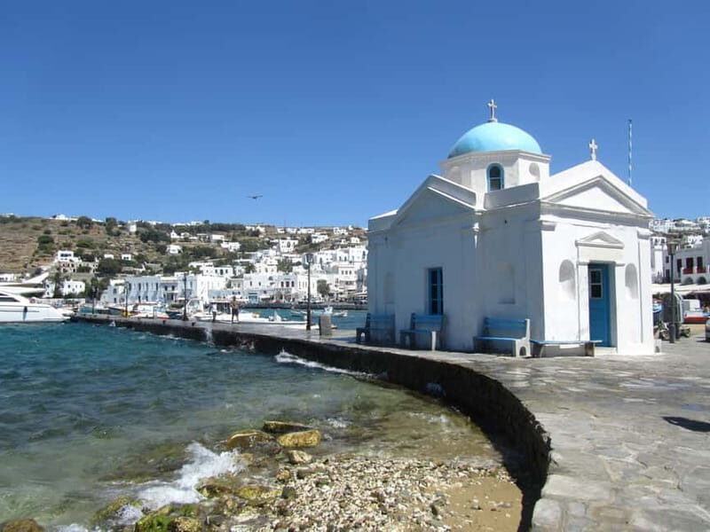 From Naxos: Round day trip to Mykonos Island - Getting to the Boat: Small Port, Naxos Town