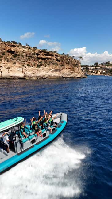 From Palma: 2-Hour Speedboat Tour with Drinks and Snorkeling - The jet boat ride along Mallorca’s west coast