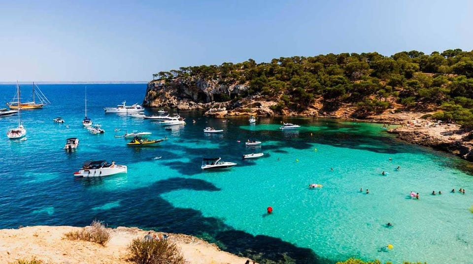 From Palma: Portal Vells Beach and Cave SUP & Snorkel Tour - Portal Vells feels different from a normal Mallorca beach stop