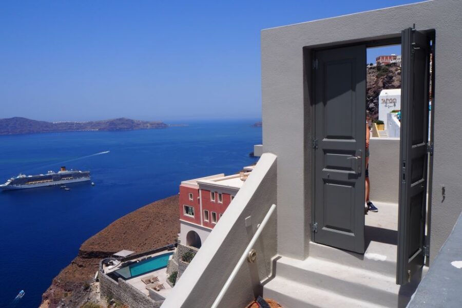 From Paros: Santorini Full-Day Boat Trip - The Sea Crossing: Piso Livadi to Athinios Port