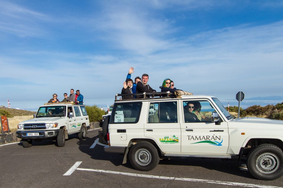 From Playa de las América: Half-Day Jeep Safari Tour - Morning Route to Teide: Meeting at X-sur and Starting Fast
