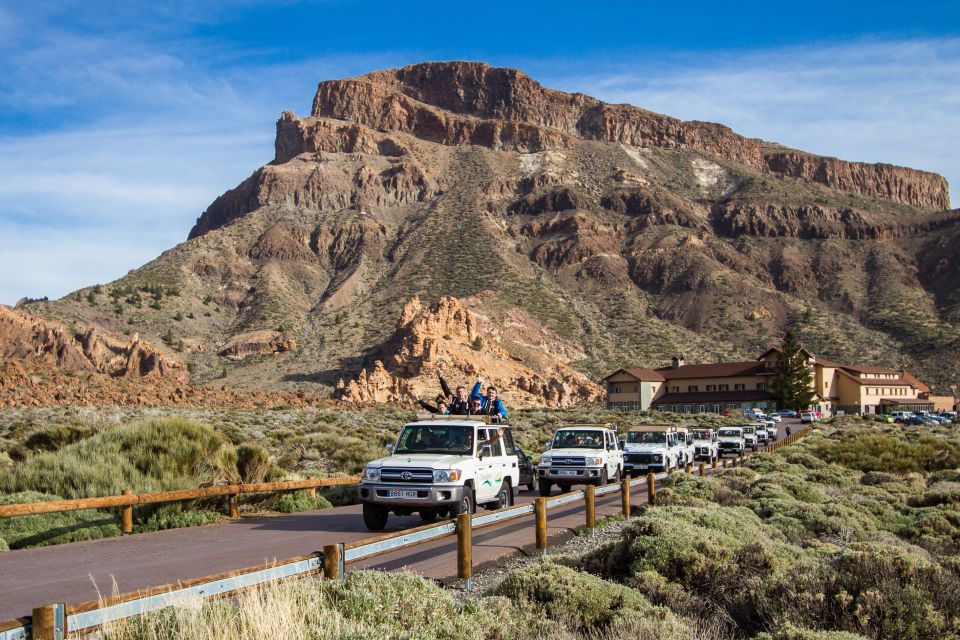 From Playa de las América: Half-Day Jeep Safari Tour - How Jeep Time Changes Teide National Park