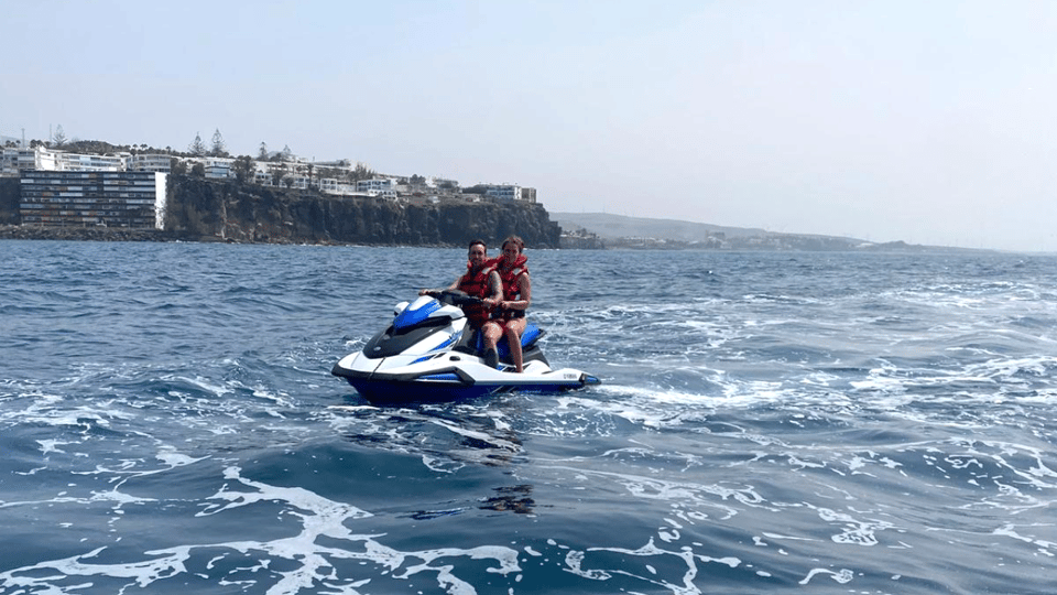From Playa del Inglés: Guided Jet Ski Tour & Hotel Transfers - From Playa del Inglés to the Atlantic: transfers and timing that matter