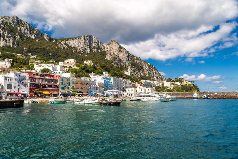 From Pompeii/Castellammare/Vico Equense: Capri Day Cruise - Limoncello and the Return Picture Moment