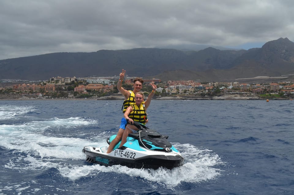 From Puerto Colon : 1 hour adrenaline JetSki tour - Jet Skiing Along Las Américas: Why This Works for Tenerife