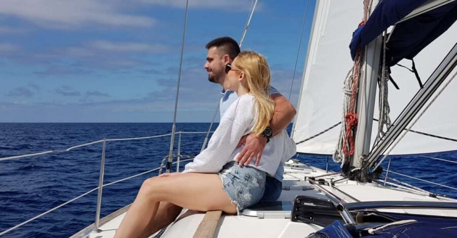 From Puerto de Mogán: Sailboat Trip with Food and Drinks - Getting to the Boat: Pickup Around the South