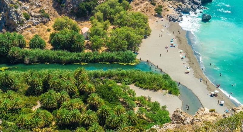 From Rethymno/Chania: Day Trip to Preveli Palm Beach - Getting There From Rethymno or Chania: Pickup, Ride, and Time Feel