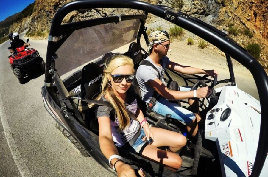 From Rethymno: Half-Day Off-Road Buggy Safari - Gidospito Kafeneion Coffee Stop Over Lake Potami